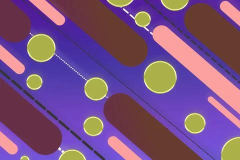 Abstract flat geometric modern background and wallpaper イラスト素材