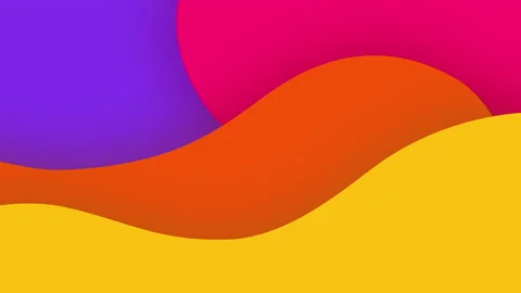 Abstract flat paper geometric animation background. Stock Footage 161428338