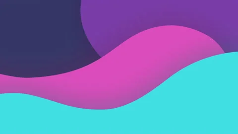 Abstract flat paper geometric animation background. Stock Footage 161428394