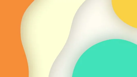 Abstract flat paper geometric animation background. Stock Footage 161428504