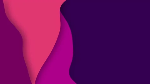 Abstract flat paper geometric wave animation background 스톡 동영상 160537244