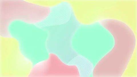 Abstract flat paper geometric wave animation background Stock Footage 162330658