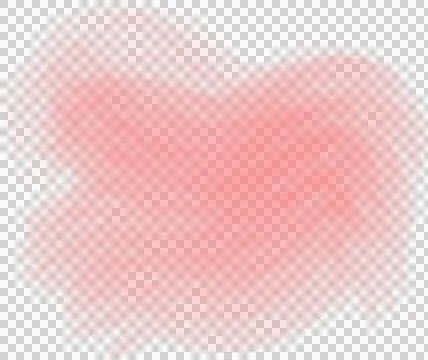 Abstract flat rectangular shape is filling transparent background with coral Stock Illustration