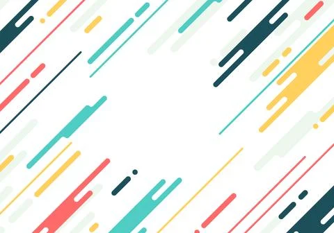 Abstract flat rounded background. Vector. 库存插图