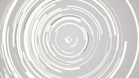 Abstract flat style rounded lines Video stock 113302698