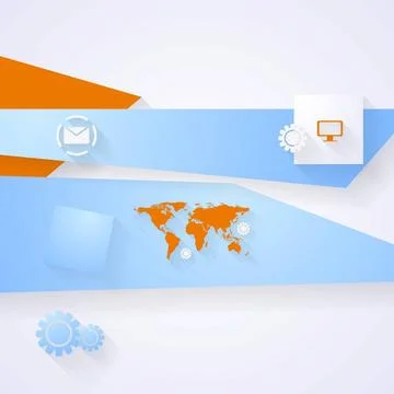 Abstract flat tech concept background Abstract flat tech concept backgroun... 스톡 사진