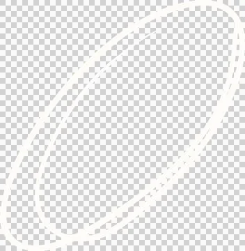 Abstract flat vector showing overlapping brush rings creating swirling loops on Illustrazione stock