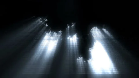 Abstract Flickering Light Background Loop 스톡 동영상 142794444