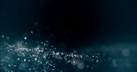 Abstract flickering light dust particles Stock Footage 81374963