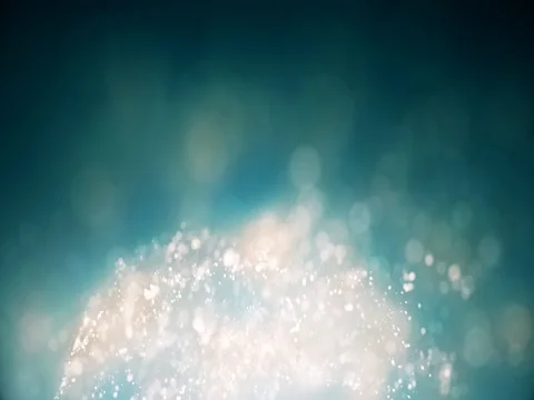 Abstract flickering light dust particles Stock Footage 81375903