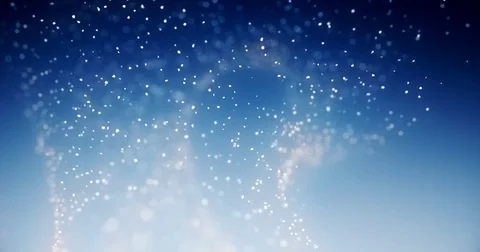 Abstract flickering light dust particles Stock Footage 81989013