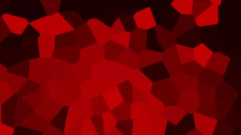 Abstract flickering wall lights moving chaotically. dark red crystal motion. Stock Footage 312997854