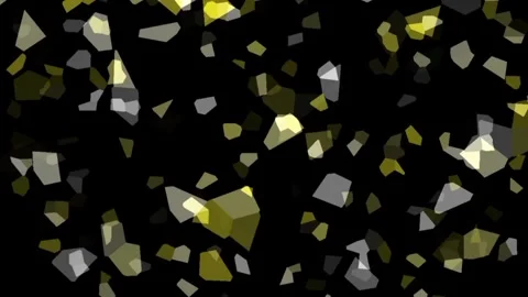 Abstract flickering wall lights moving chaotically. color glass motion. Stock Footage 312998082