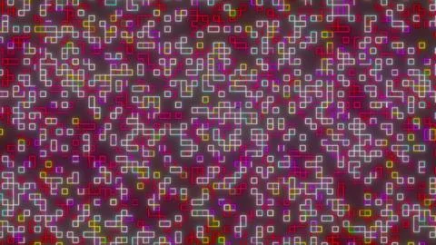 Abstract flickering wall lights moving chaotically Stock Illustration