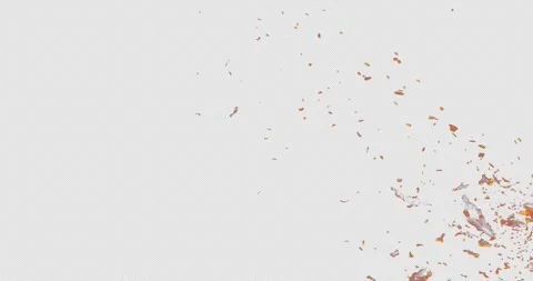 Abstract Floating Fire Sparks with Warm Energy Stock Footage 336839570