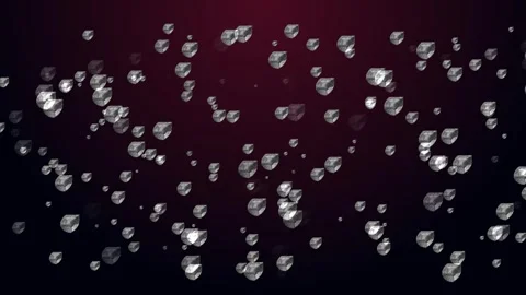 Abstract Floating Geometric Cubes on Dark Gradient Background Vídeo Stock 330985333