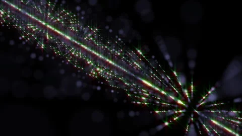 Abstract Floating Particles Background Video stock 330989132