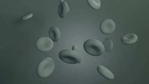 Abstract Floating Spheres and Drops on Minimalist Background Stock Illustration