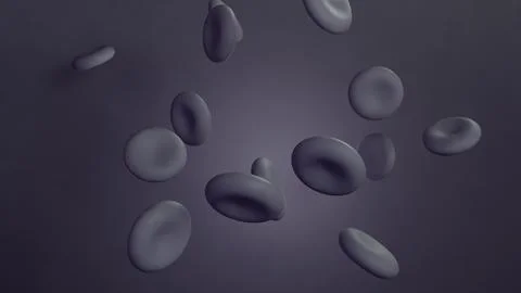 Abstract Floating Spheres and Drops on Minimalist Background Stock Illustration