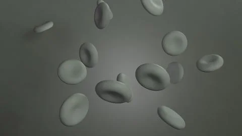 Abstract Floating Spheres and Drops on Minimalist Background Stock Illustration