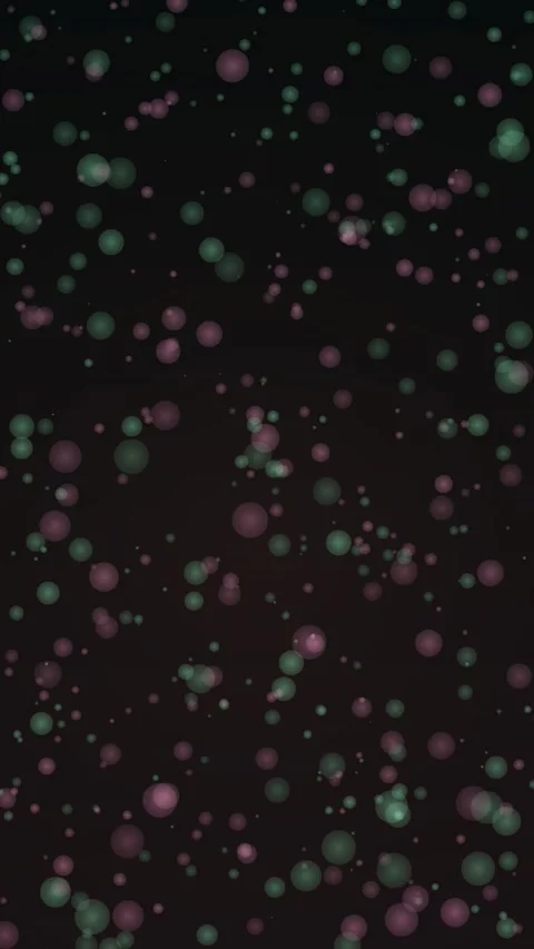 Abstract floating spheres create a mesmerizing, dynamic visual effect Stock Footage 327944587