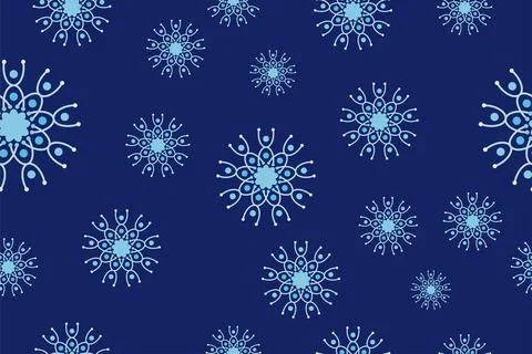 Abstract floral background design template. Seamless geometric flowers patt.. Stock-Illustration