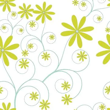 Abstract  floral background. EPS 10. Illustrazione stock