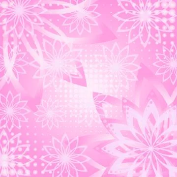 Abstract floral background Illustrazione stock