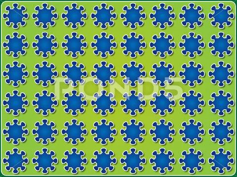Abstract floral background Stock Illustration
