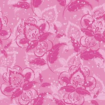 Abstract floral background Illustrazione stock