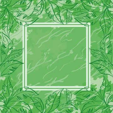Abstract floral background Stock Illustration