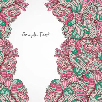 Abstract floral background Stock-Illustration