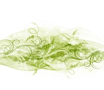 Abstract floral background Stock Illustration