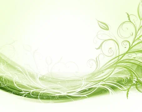 Abstract floral background Stock Illustration