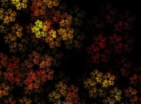 Abstract floral background Stock Illustration