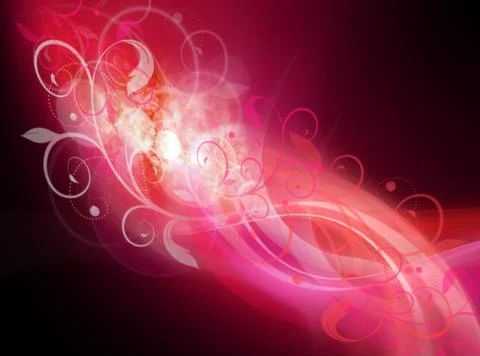 Abstract floral background Stock Illustration