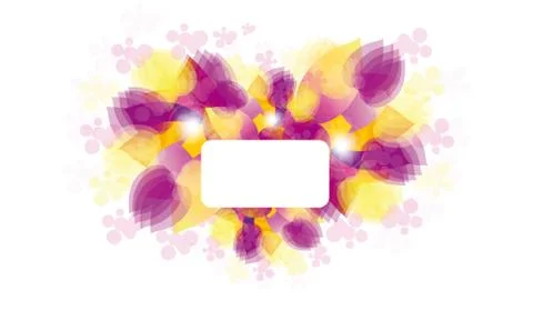 Abstract floral background Stock Illustration
