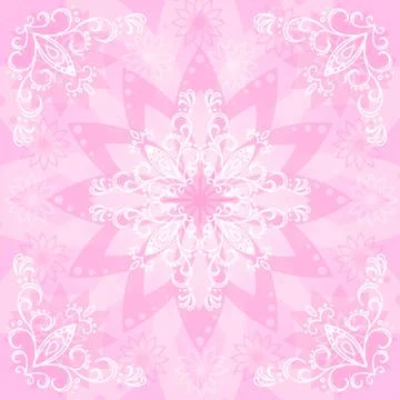 Abstract floral background Stock Illustration