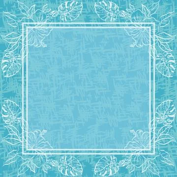 Abstract floral background Stock Illustration