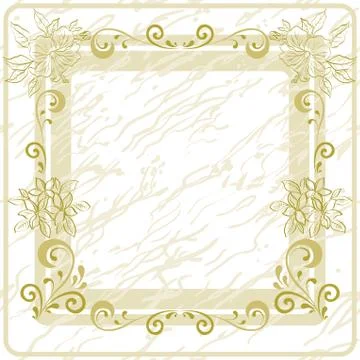 Abstract floral background Stock Illustration