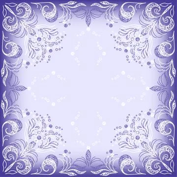 Abstract floral background Stock Illustration