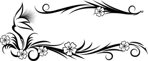 Abstract floral background Stock Illustration