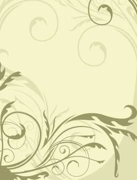 Abstract floral background Stockillustratie