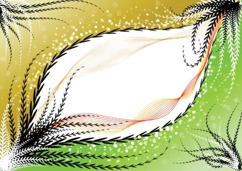 Abstract floral background Stock Illustration
