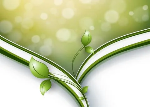 Abstract floral background Stock Illustration