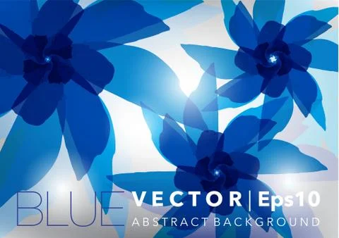 Abstract floral background. Illustrazione stock