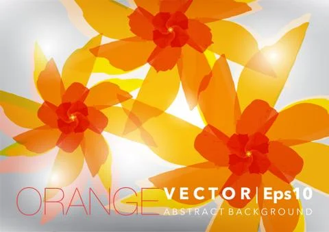 Abstract floral background. Stock Illustration