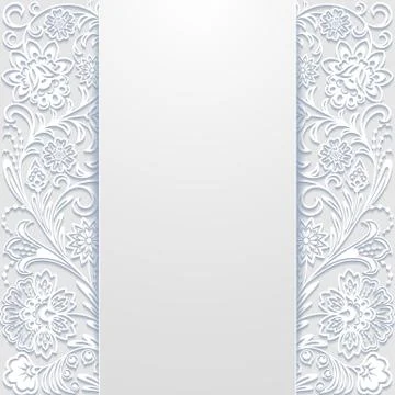 Abstract floral background Stock Illustration