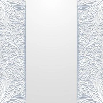 Abstract floral background. Stock Illustration