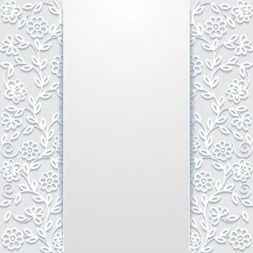 Abstract floral background Stock Illustration